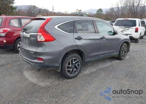 2016 Honda Cr-V Se из США, поврежденный, VIN 5J6RM4H43GL037136
